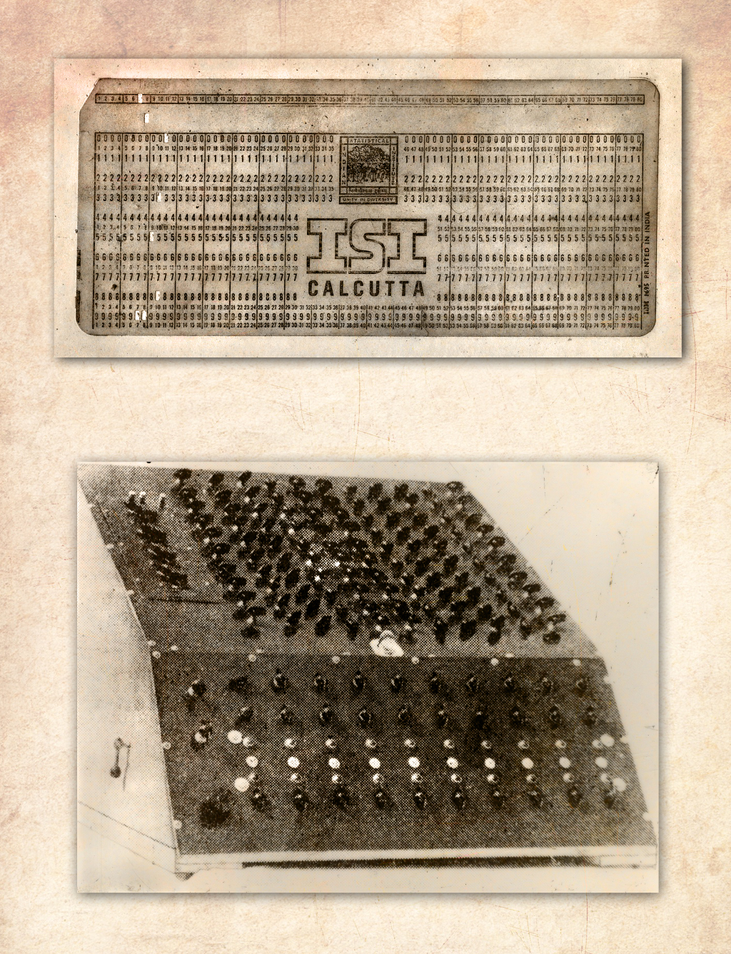India's first indigenous electronic analogue computer, 1953